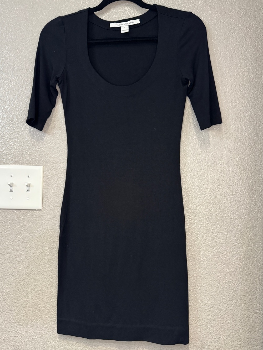 Diane von Furstenberg Raquel Scoop Dress Petite